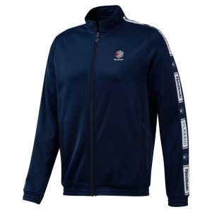 Reebok Classic Taped Track Top Sweatshirt Herren - Navy - DE 704-GTQ